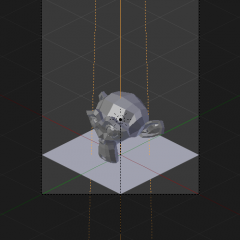 Isometric rendering rig for Blender